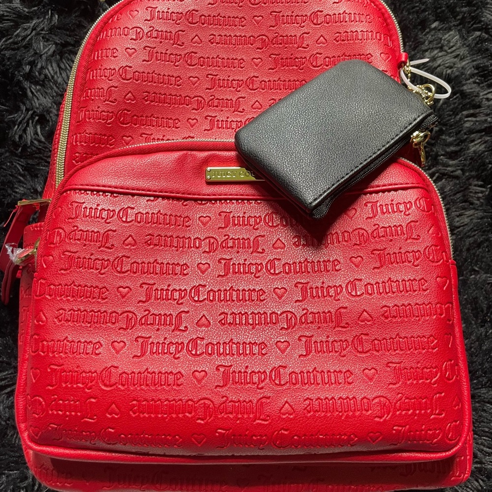Red big Juicy Couture bag